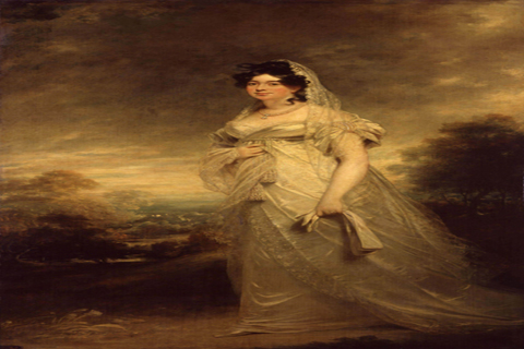 (Harriot (Mellon), Duchess of St Albans by Sir William Beechey)