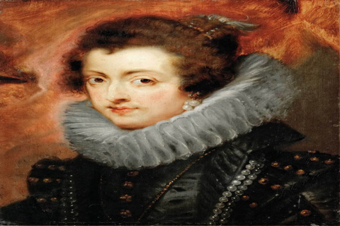 (Peter Paul Rubens -- Elizabeth, of France)