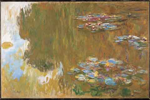 (Claude Monet (1840–1926)-The Water Lily Pond, c. 1917-19)