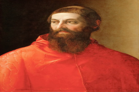 (Francesco Salviati (1510-1563) -- Cardinal Rodolfo Pio)