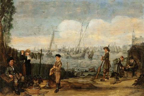 (Arentsz. Arent Vissers en jagers. 1625-1631)