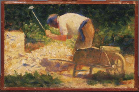 (Georges Seurat (1859–1891)-The Stone Breaker)