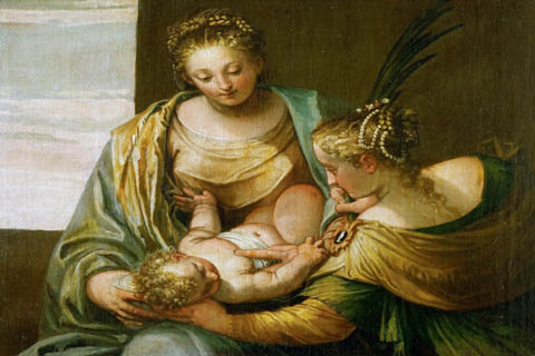 (Paolo Veronese -- Mystic Marriage of Saint Catherine)