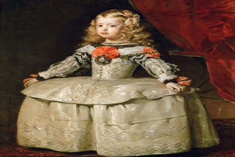 (Diego Vel醶quez -- Infanta Margaraita Teresa in White Garb)