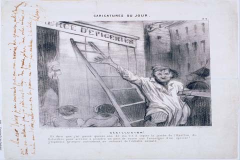 (Honoré Daumier (1808–1879)-Caricatures du Jour Désillusion!)