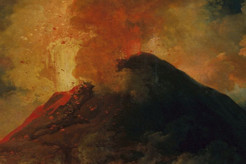 《维苏威火山爆发》皮埃尔-雅克·沃莱尔(维苏威火山爆发-皮埃尔-雅克·沃莱尔-法国)