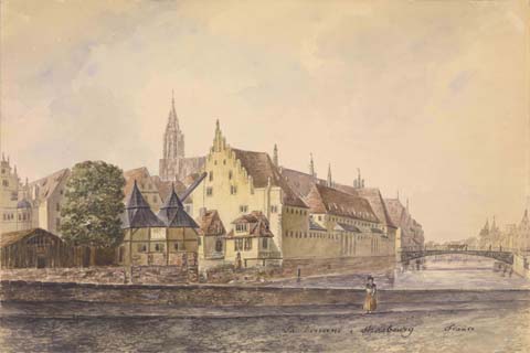 (Auguste de Peellaert - The Danube of Strasbourg)