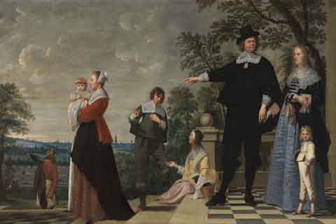 (Jacob Van Oost - Portrait of a Bruges family)