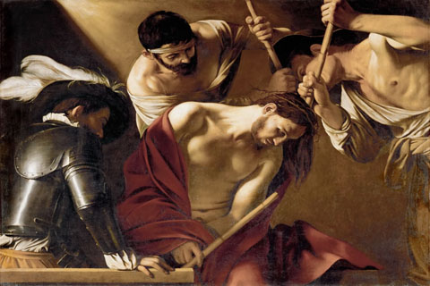 (Michelangelo Merisi da Caravaggio (1571-1610) -- The Crowning with Thorns)