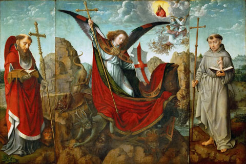 (Gerard David -- Altar of Saint Michael)