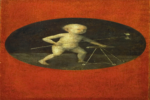 (Hieronymus Bosch -- Small Child with Windmill)