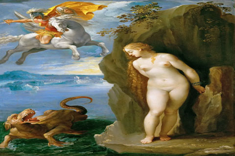 (Giuseppe Cesari, called Cavalier d’Arpino (1568-1640) -- Perseus and Andromeda)