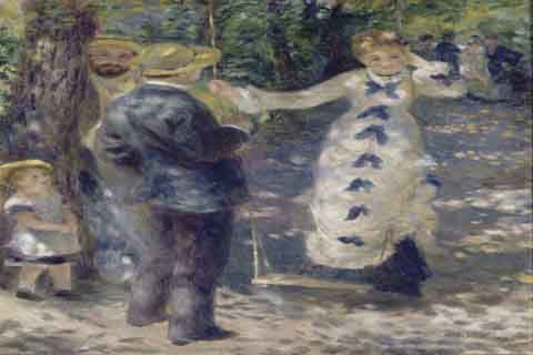(Auguste Renoir The Swing)