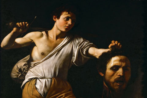 (Michelangelo Merisi da Caravaggio (1571-1610) -- David with the Head of Goliath)