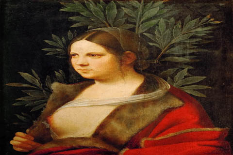 (Giorgione -- Portrait of a Young Woman)