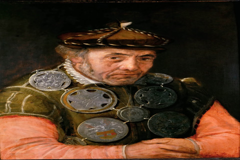 (Frans Floris the elder -- Messenger of the Rhetoricians Guild)