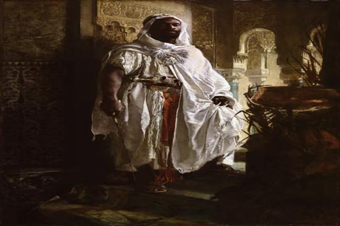 (Eduard Charlemont Austrian 1848-1906 The Moorish Chief.tif)