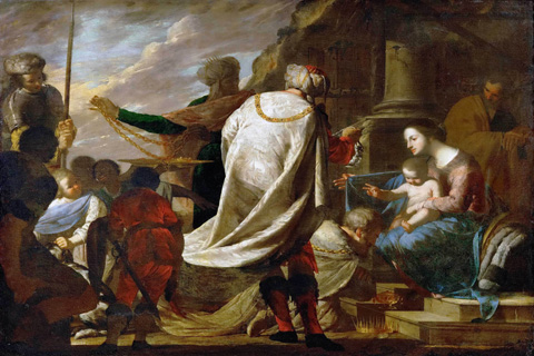 (Bernardo Cavallino (1616 or 1622-1654 or 1656 -- Adoration of the Magi)
