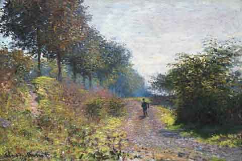 (Claude Monet French 1840-1926 The Sheltered Path.tif)