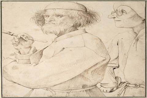 (Pieter Brueghel the Elder (1526-1530–1569)-The Painter and the B)