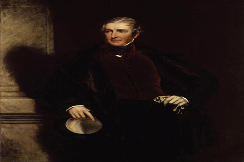 (Frederick James Lamb, 3rd Viscount Melbourne by John Partridge)