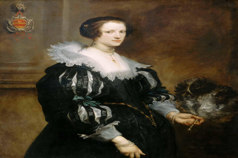 《安娜·威克的画像》-安东尼·范·戴克(Anthony van Dyck - Portrait of Anna Wake)