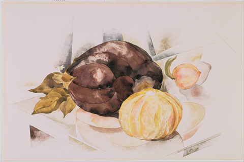 《茄子》(Charles Demuth (1883–1935)-Eggplant)