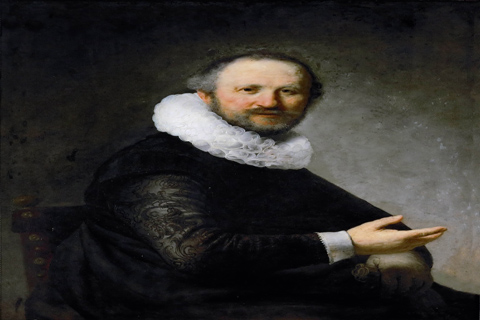 (ReMrandt van Rijn -- Portrait of a Seated Man)