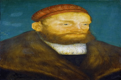 (Lucas Cranach the elder -- Margrave Casimir von Brandenburg)