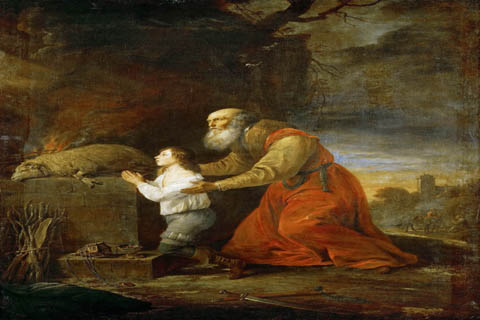 (David Teniers II -- Abraham’s Prayer of Thanks)