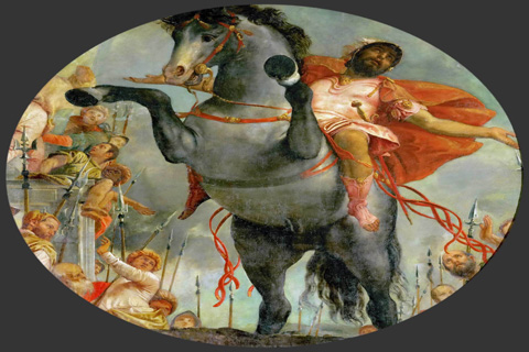 (Paolo Veronese -- Marcus Curtius Sacrifices his Life)