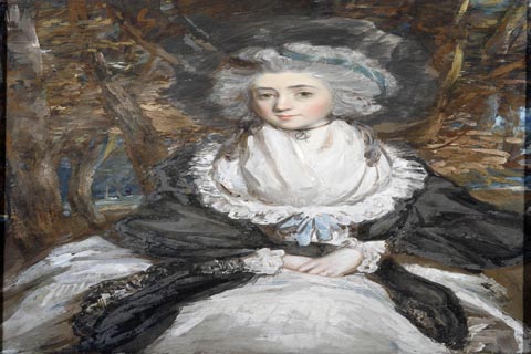 《一位女士的画像》-丹尼尔·加德纳(Daniel Gardner - Portrait of a Lady, 1770-1805)