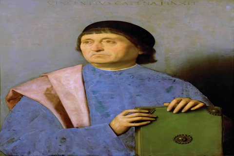 (Vincenzo di Biagio Catena (c. 1470-1531) -- Portrait of a Man)