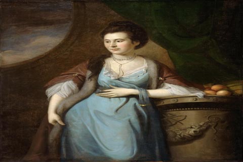 (Charles Willson Peale American 1741-1827 Portrait of Martha Cadwalader Dagworthy.tif)