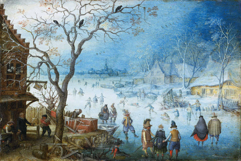 (Christoffel van den Berghe - Winter Landscape)