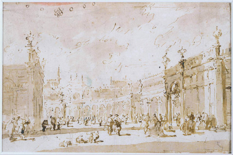 (Francesco Guardi (1712–1793)-Piazza San Marco)GH