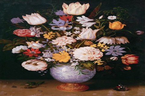 (AMrosius Bosschaert the Younger (1609-1645) -- Still Life with Flowers)
