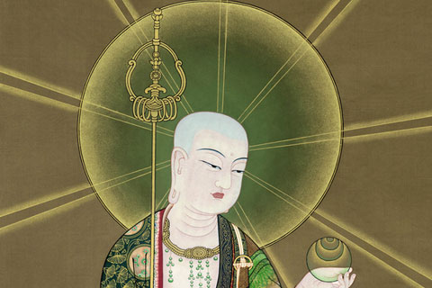 地藏菩萨像-陈伟