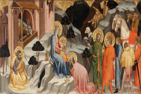 (Cenni di Francesco (Cenni di Francesco Cenni di Ser Cenni) Italian  first documented 1369 died 1414 Adoration of the Magi.tif)GH