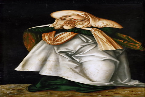 (Lucas Cranach the elder -- Saint Mary Suffering)