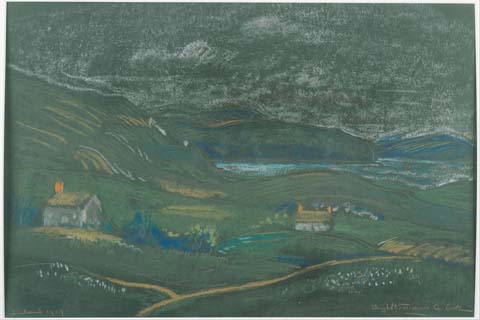 (Dwight Williams (1856 - 1932) (American)-Untitled Landscape (County Cork))