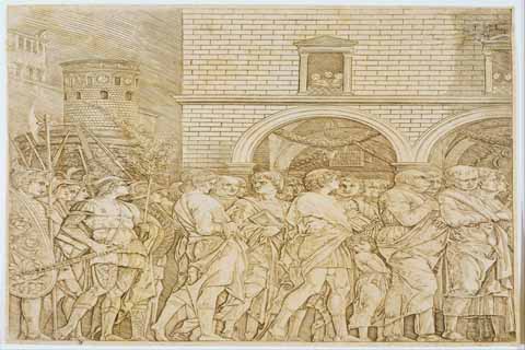 《参议员的胜利》-安德烈亚·曼泰尼亚(Andrea Mantegna (1431–1506)-Triumph of Senators)
