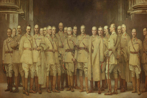 (General Officers of World War I by John Singer Sargent)