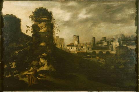 《旧约》-安东尼奥·特拉维(Antonio Travi (1608 - 1665) (Italian)-Old Testament Landscape)