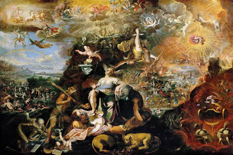 (Joseph Heintz the Younger (c. 1600-1678) -- Allegory of the Apocalypse)