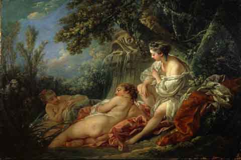 《四季之夏》-弗朗索瓦·鲍彻(Francois Boucher- The Four Seasons Summer, 1755)