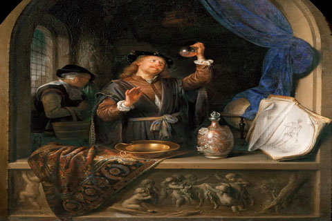 (Gerrit Dou -- The Physician)