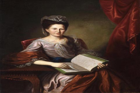 (Charles Willson Peale American 1741-1827 Portrait of Mrs. John B. Bayard.tif)
