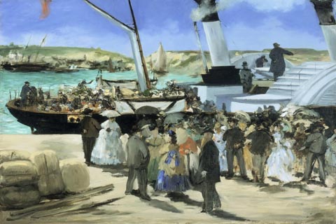 (Edouard Manet French 1832-1883 The Folkestone Boat Boulogne.tif)
