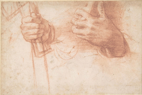 (Attributed to Andrea del Sarto Studies of Hands)